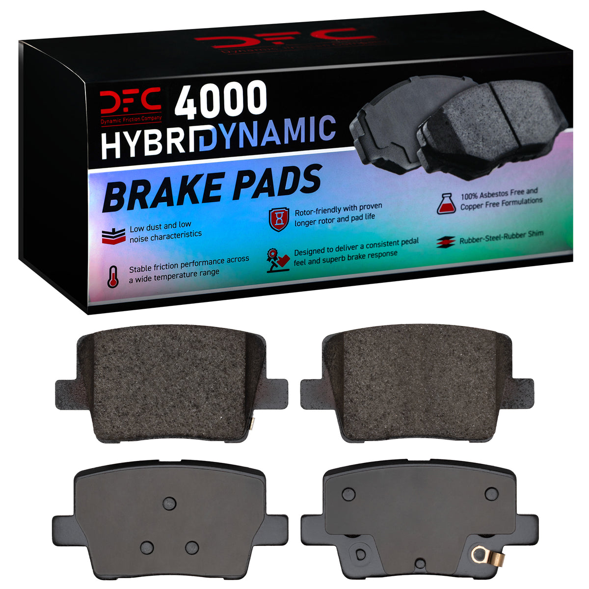 4000-2203-00 DFC 4000 HybriDynamic Brake Pads