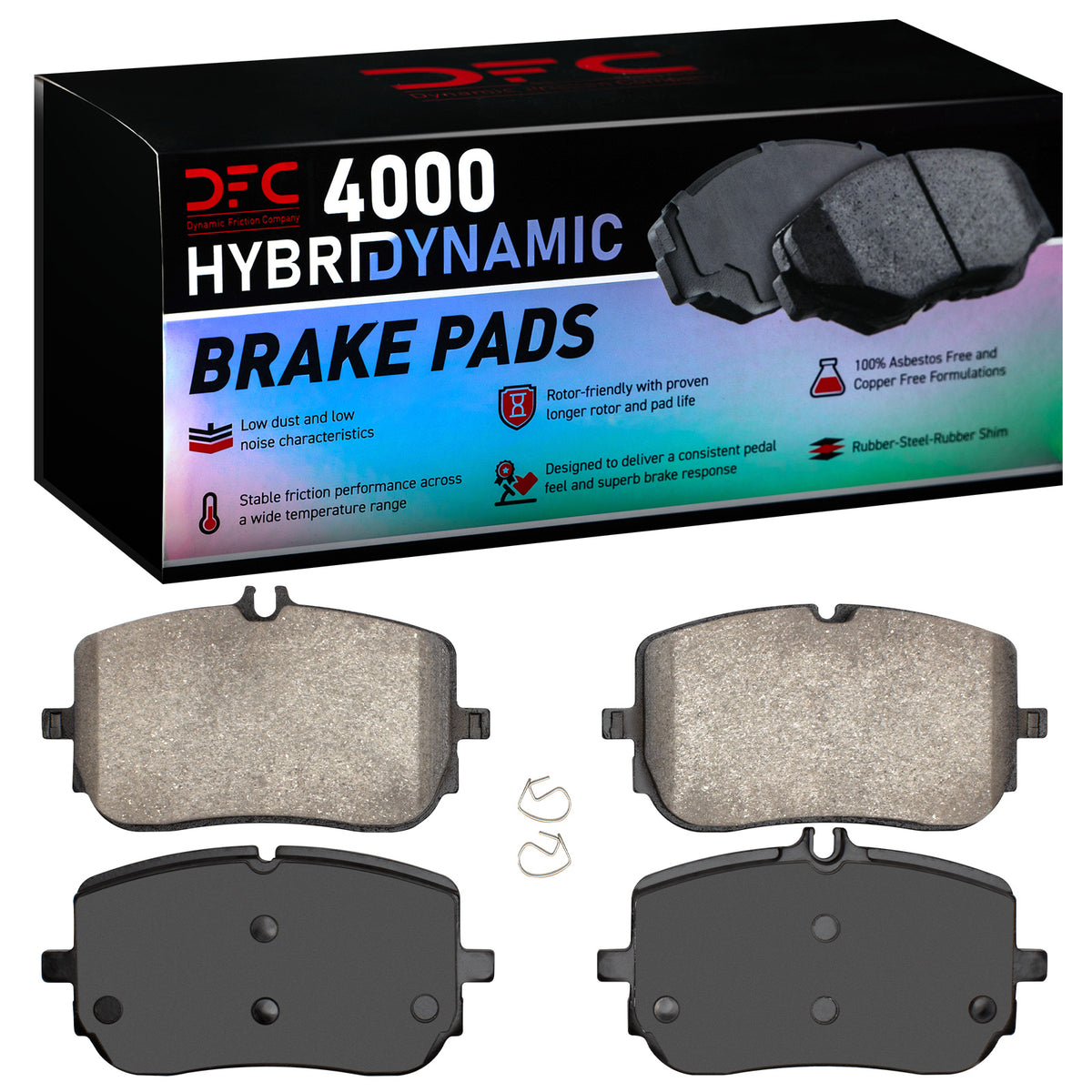4000-2206-00 DFC 4000 HybriDynamic Brake Pads