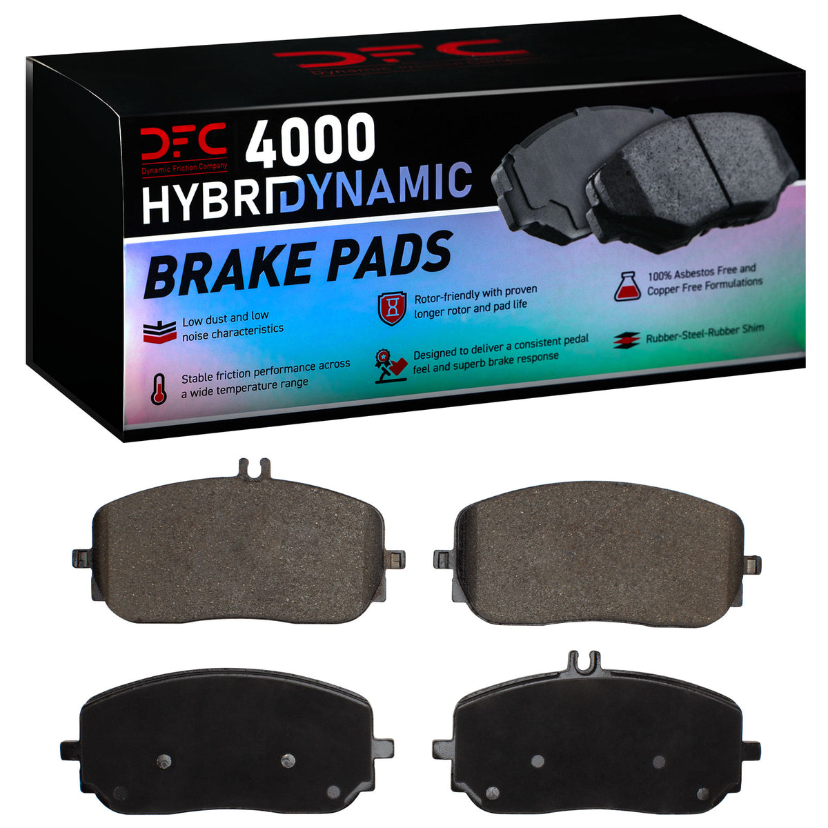 4000-2209-00 DFC 4000 HybriDynamic Brake Pads