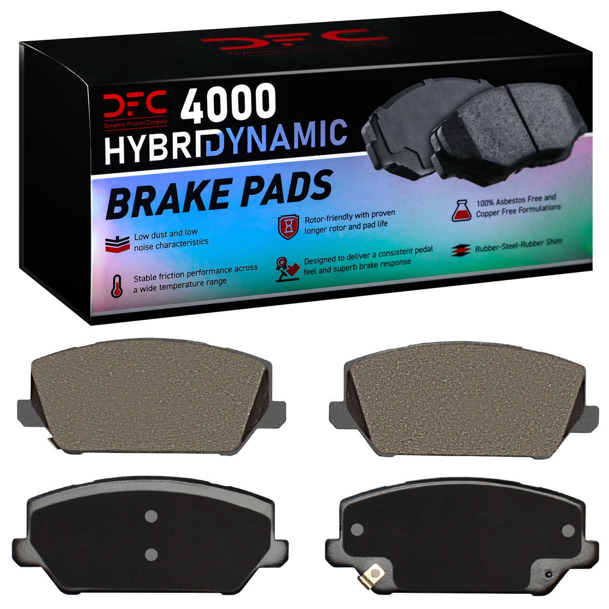 4000-2211-00 DFC 4000 HybriDynamic Brake Pads