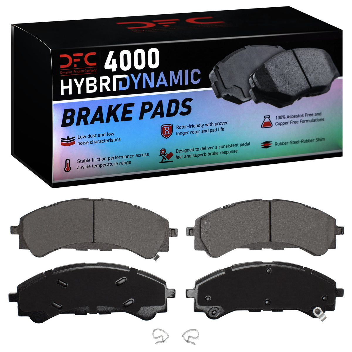 4000-2216-00 DFC 4000 HybriDynamic Brake Pads