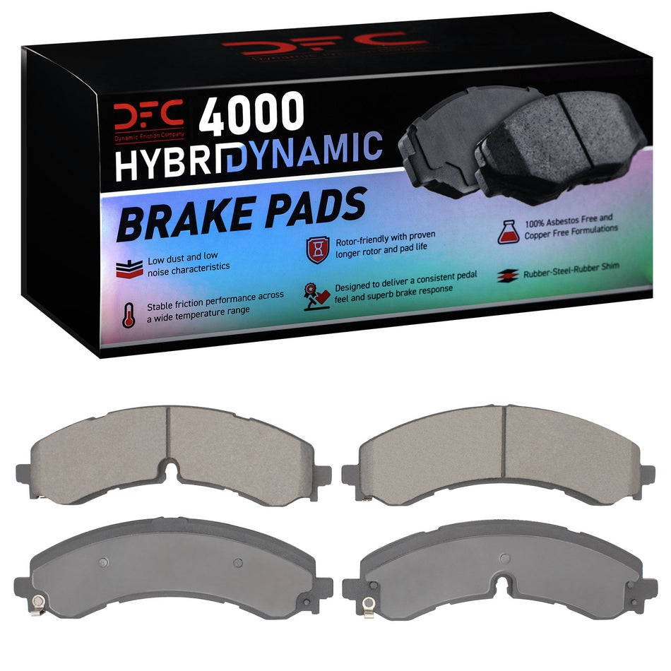 4000-2250-10 DFC 4000 HybriDynamic Brake Pads