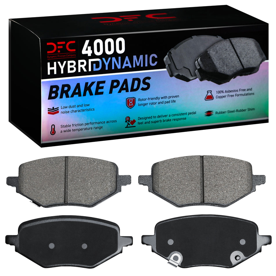 4000-2265-00 DFC 4000 HybriDynamic Brake Pads