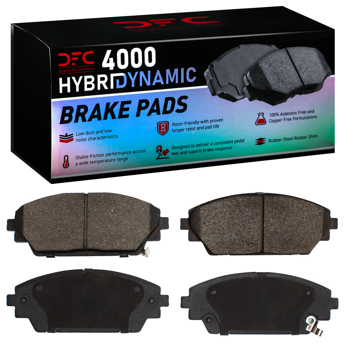 4000-2275-00 DFC 4000 HybriDynamic Brake Pads