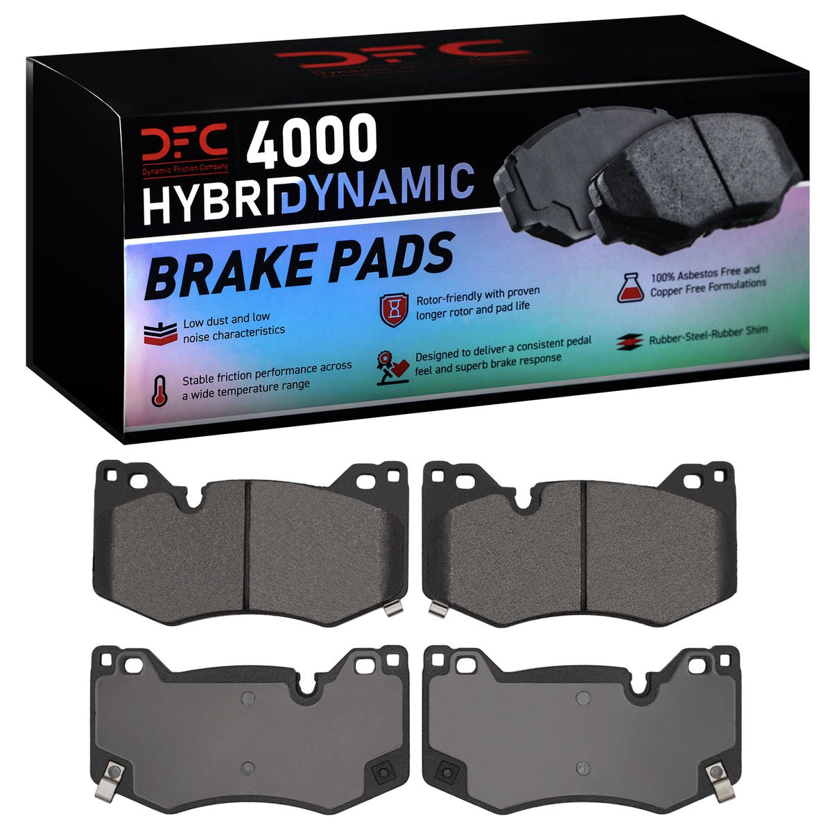 4000-2312-00 DFC 4000 HybriDynamic Brake Pads