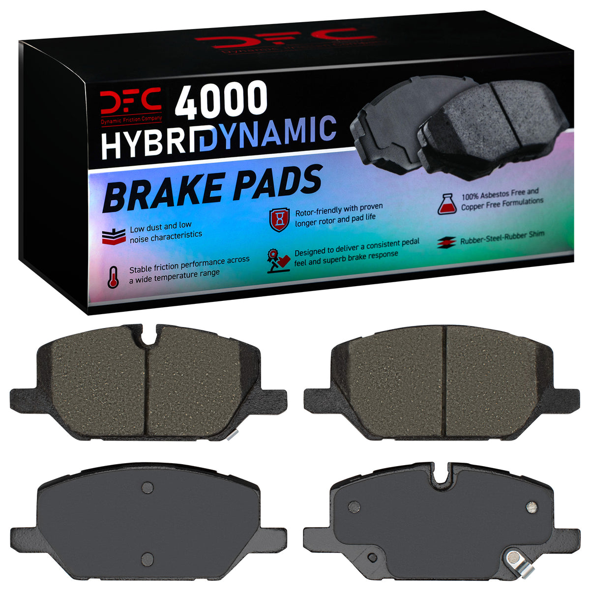 4000-2314-00 DFC 4000 HybriDynamic Brake Pads