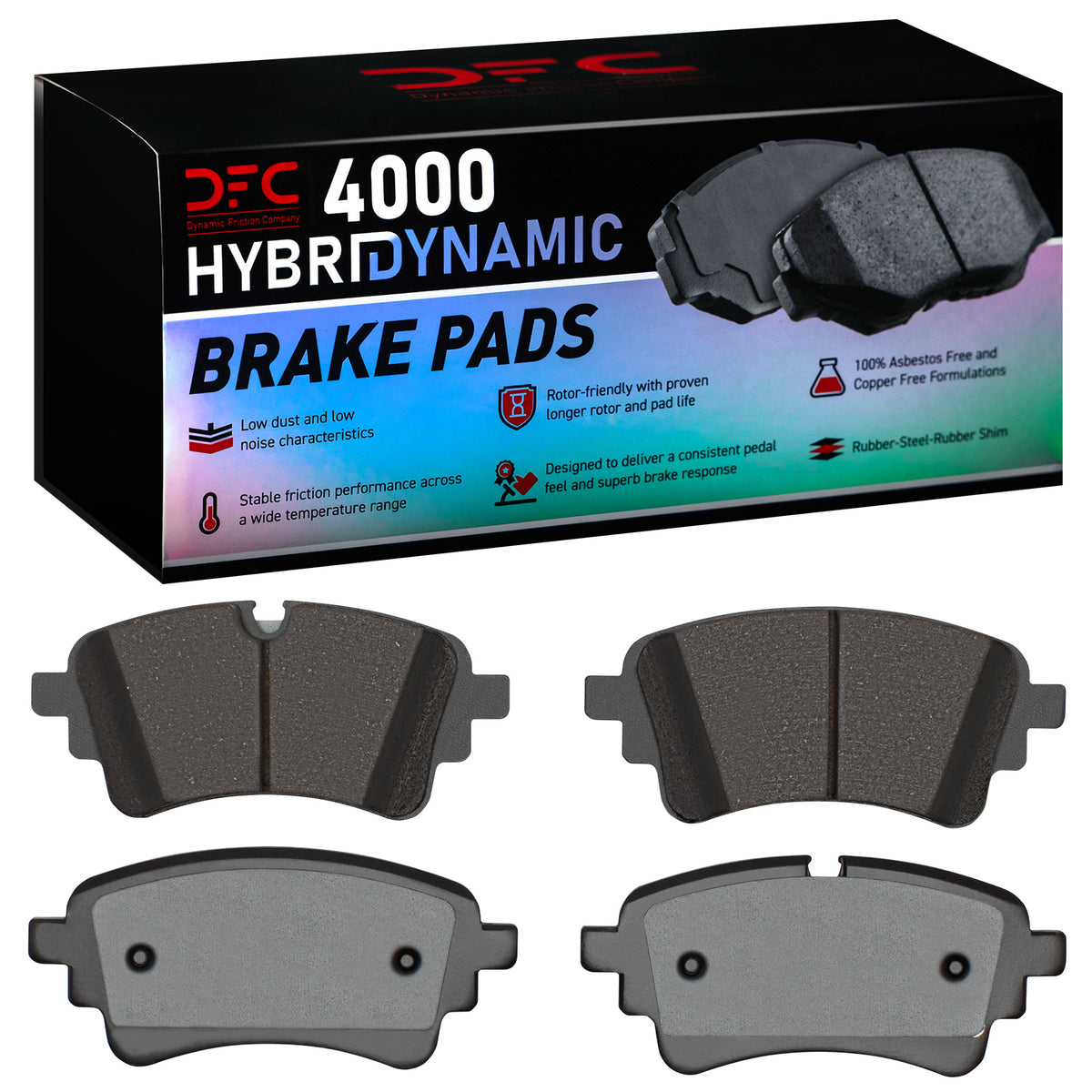 4000-2364-00 DFC 4000 HybriDynamic Brake Pads