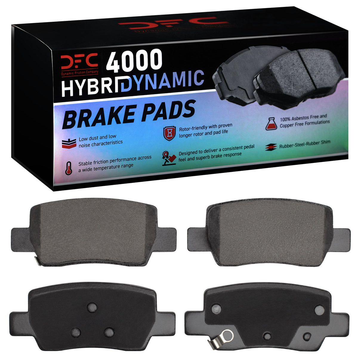 4000-2373-10 DFC 4000 HybriDynamic Brake Pads