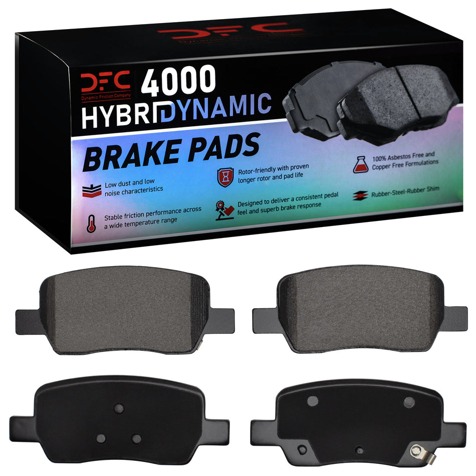 4000-2381-00 DFC 4000 HybriDynamic Brake Pads