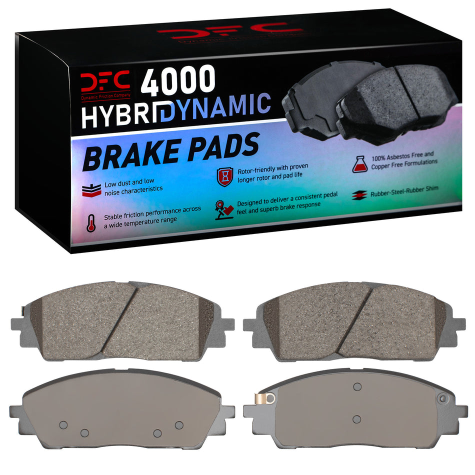 4000-2392-00 DFC 4000 HybriDynamic Brake Pads