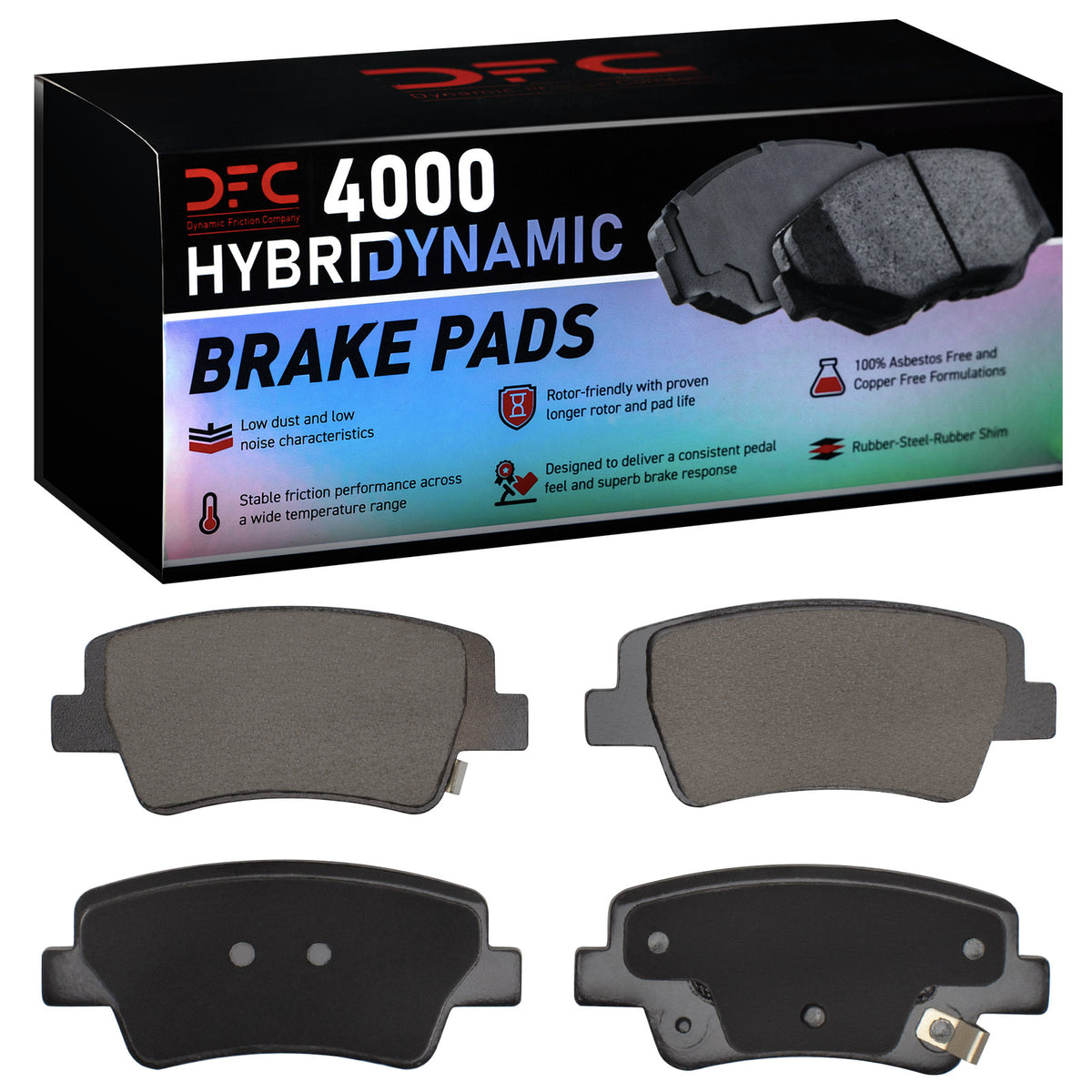 4000-2395-00 DFC 4000 HybriDynamic Brake Pads
