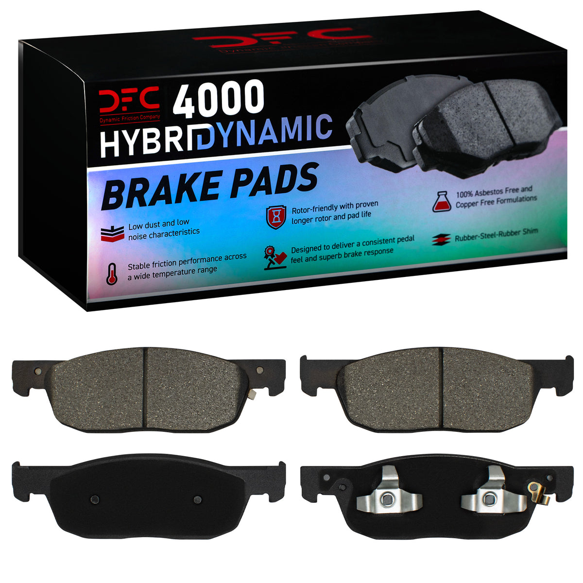 4000-2396-00 DFC 4000 HybriDynamic Brake Pads