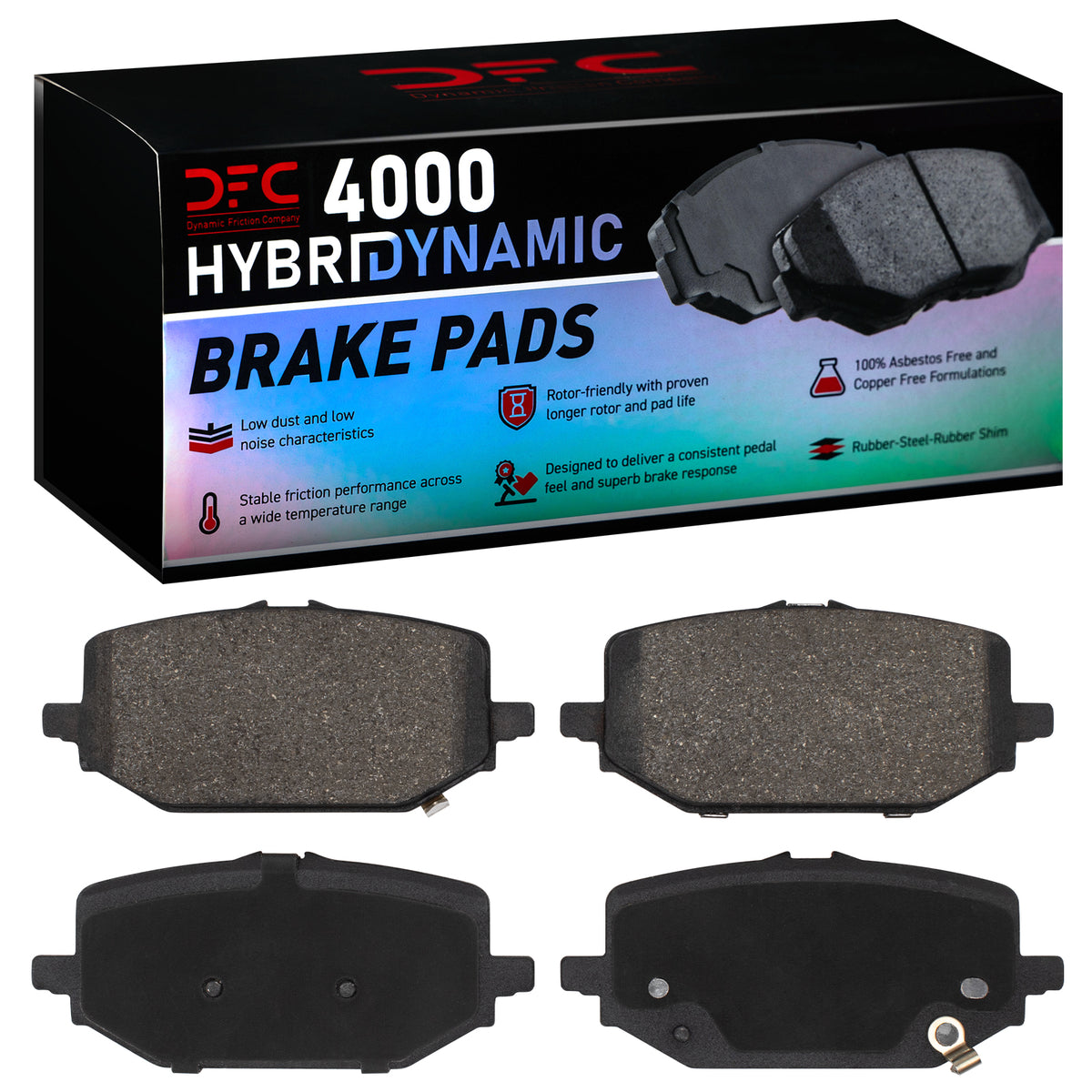 4000-2397-00 DFC 4000 HybriDynamic Brake Pads