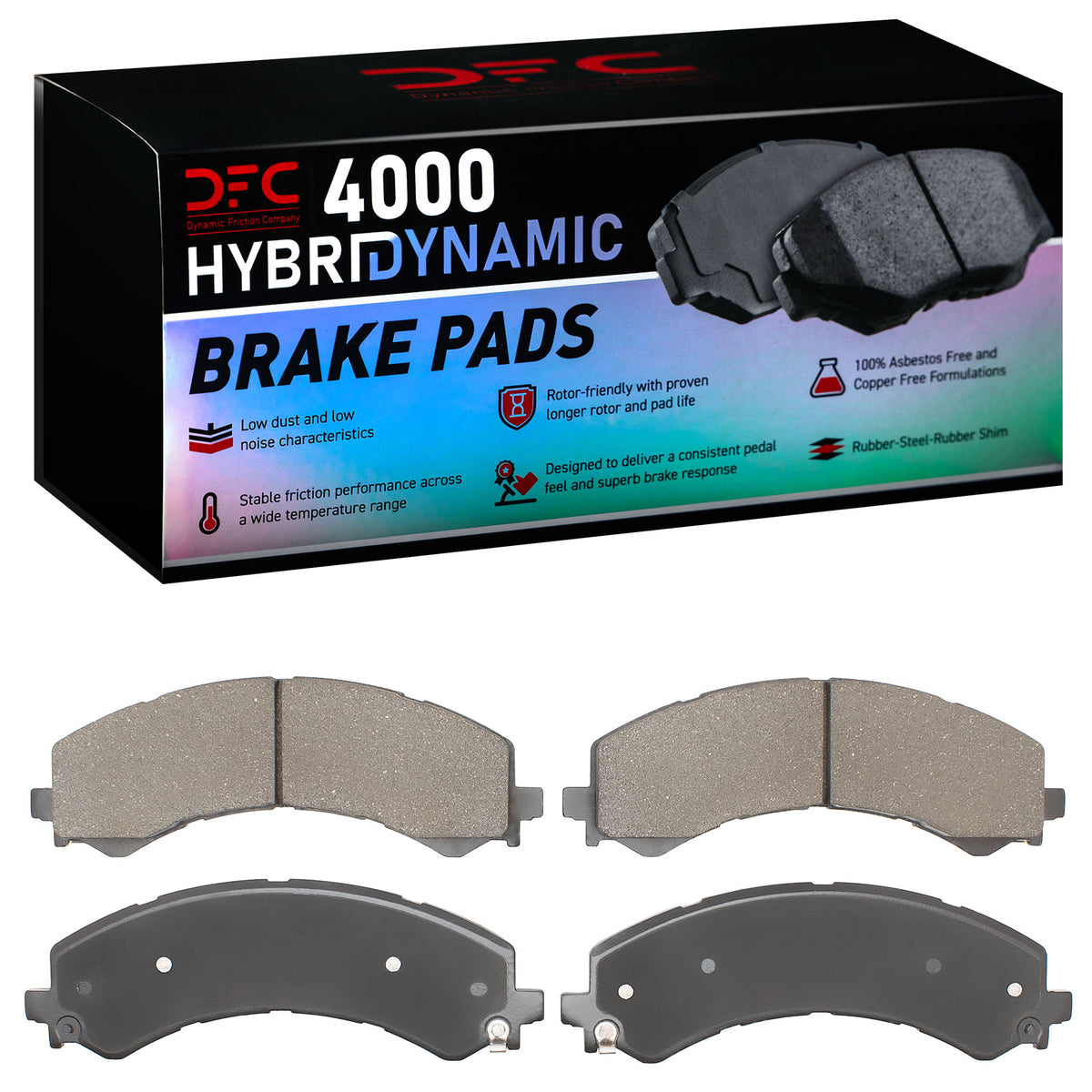 4000-2405-00 DFC 4000 HybriDynamic Brake Pads