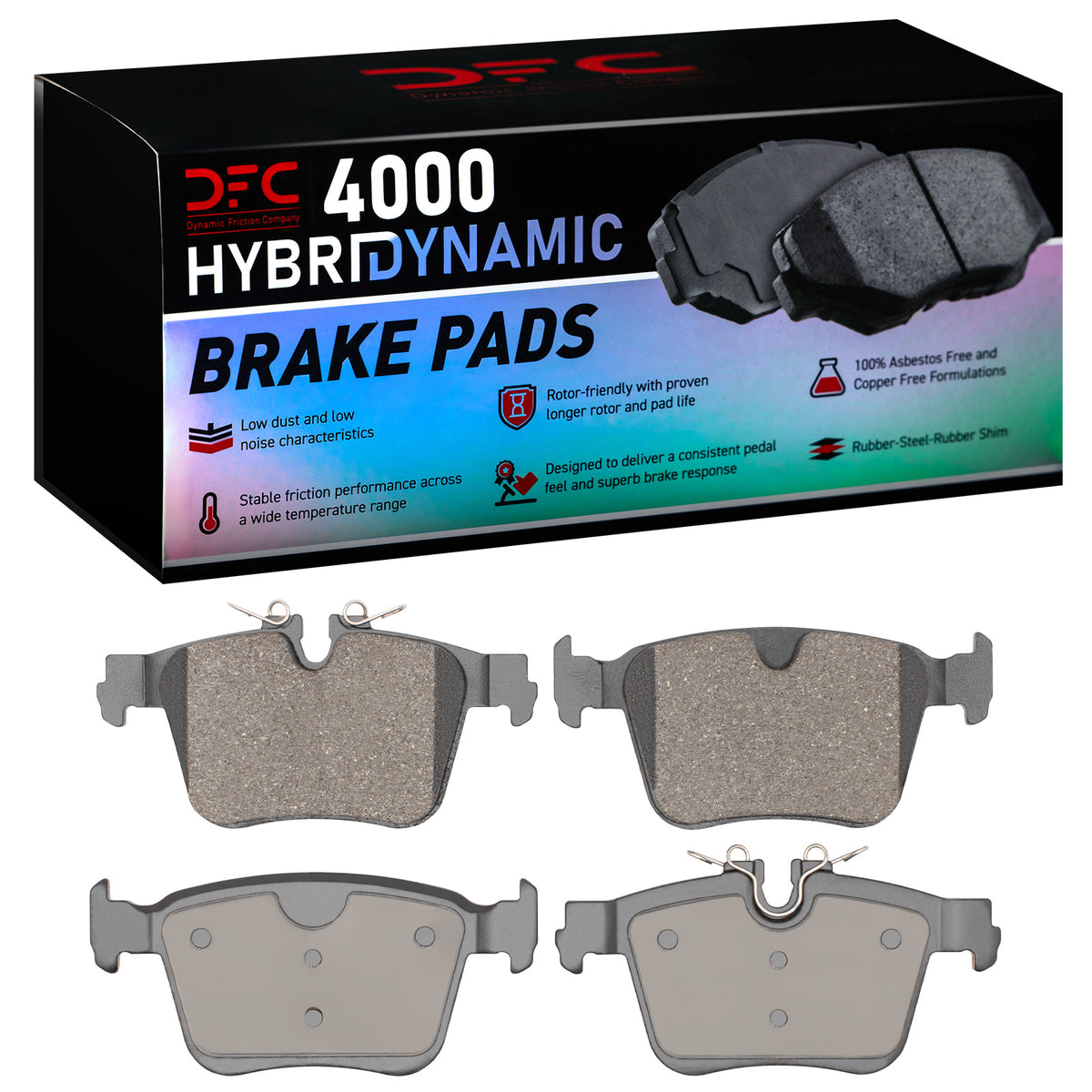 4000-2409-00 DFC 4000 HybriDynamic Brake Pads