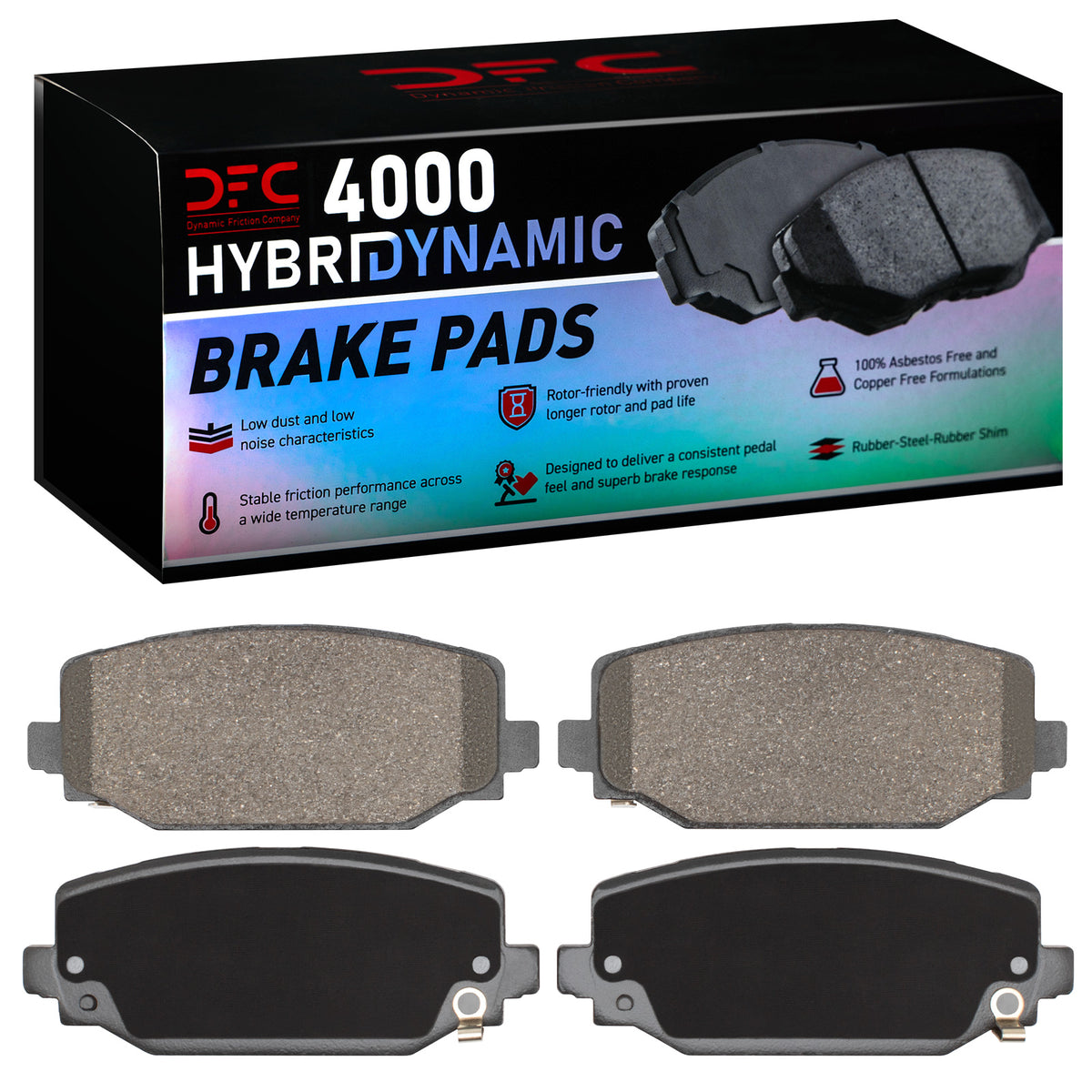 4000-2411-00 DFC 4000 HybriDynamic Brake Pads