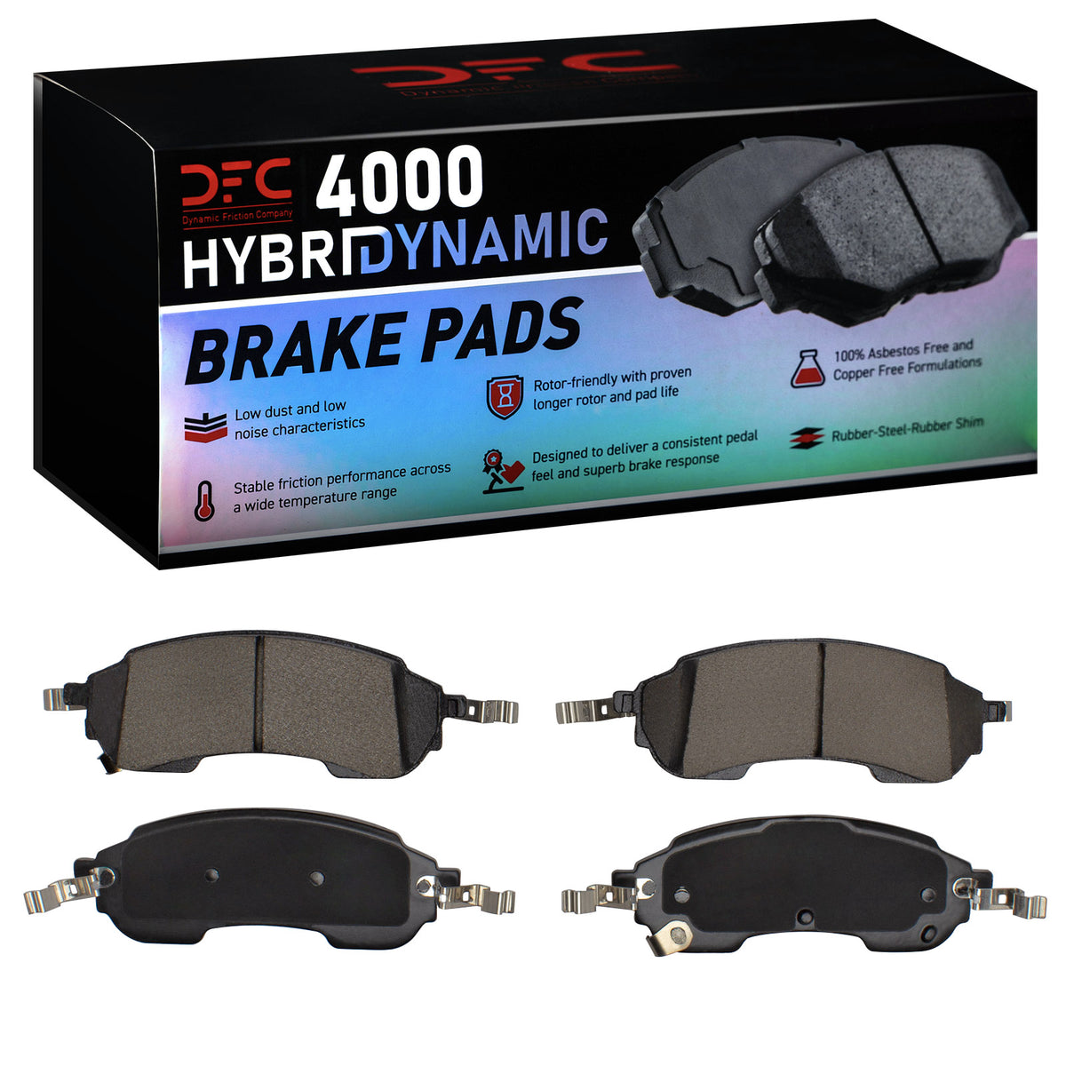4000-2414-00 DFC 4000 HybriDynamic Brake Pads