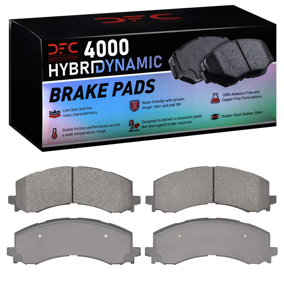 4000-2428-00 DFC 4000 HybriDynamic Brake Pads