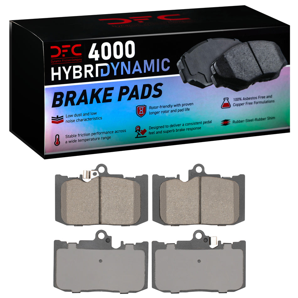 4000-2434-00 DFC 4000 HybriDynamic Brake Pads