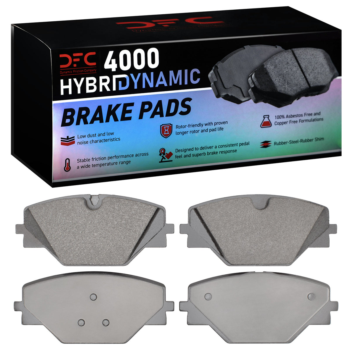 4000-2464-00 DFC 4000 HybriDynamic Brake Pads