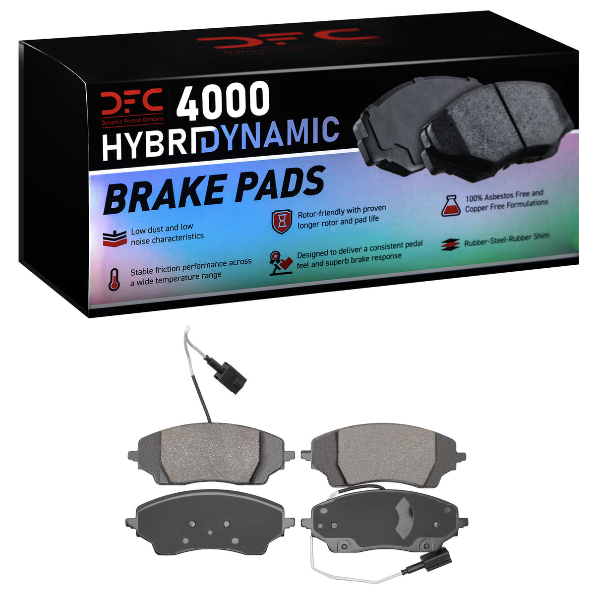 4000-2467-00 DFC 4000 HybriDynamic Brake Pads