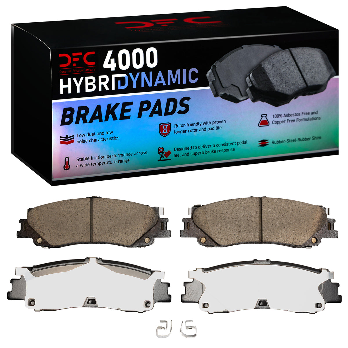 4000-2511-00 DFC 4000 HybriDynamic Brake Pads