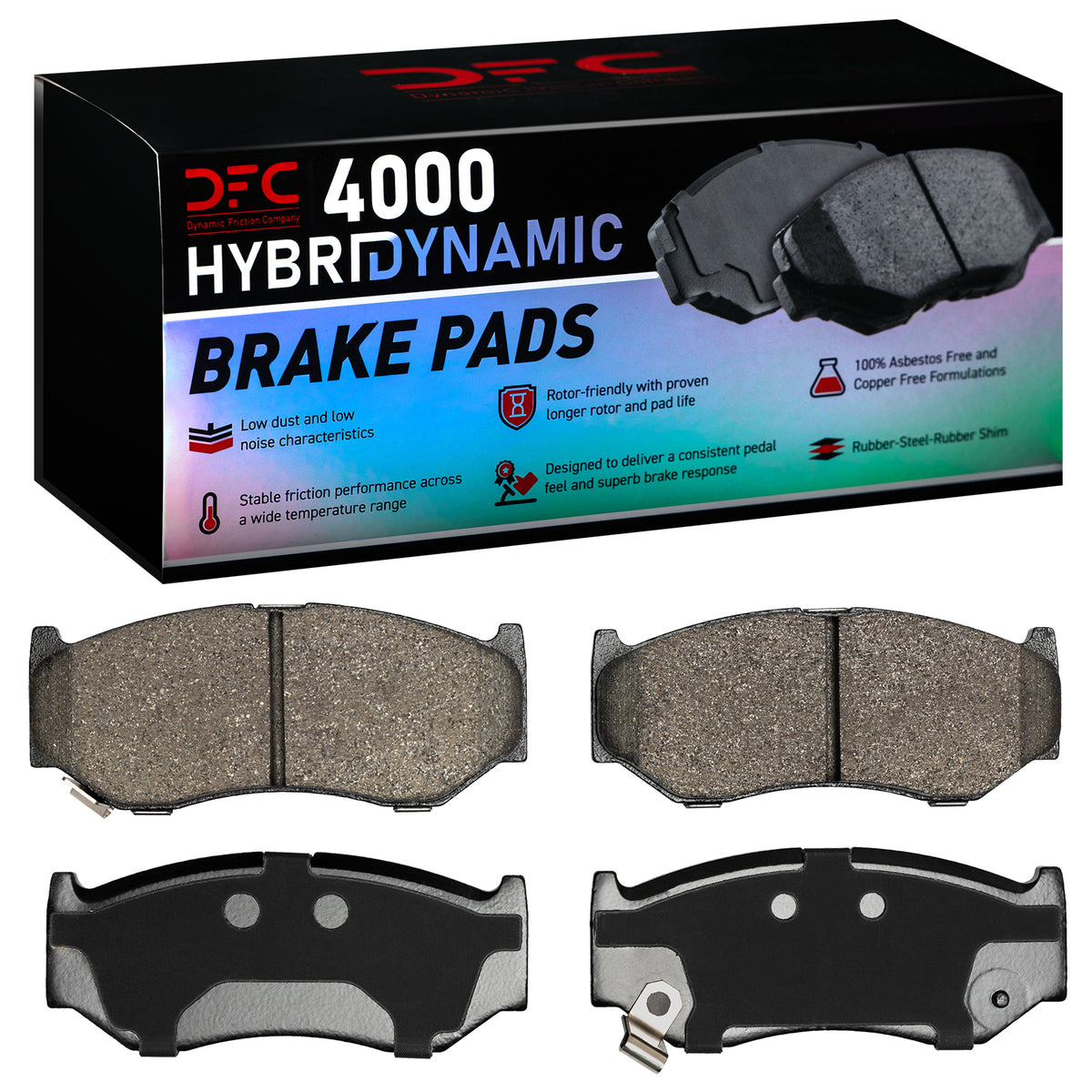 4000-2603-00 DFC 4000 HybriDynamic Brake Pads