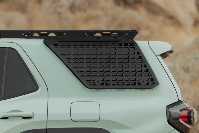 DV8 Offroad 25-26 Toyota 4Runner Exterior Window Molle for DV8 Offroad Roof Rack - Driver