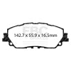 DP32378C Redstuff Ceramic Low Dust Brake Pads