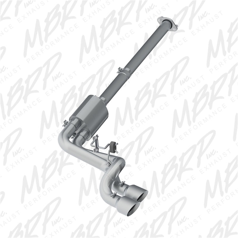 S5261409 3-Inch Cat-Back, Race Profile, Dual Pre-Axle Exit Exhaust, S5261409