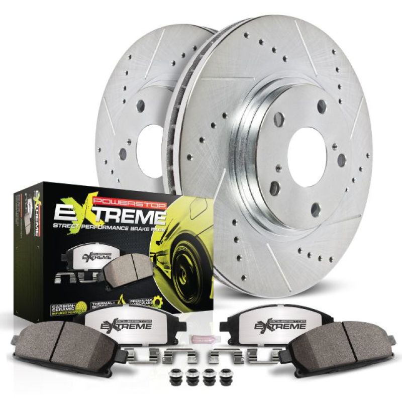 Power Stop 15-20 Dodge Charger Front Z26 Street Bremsensatz