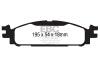 DP61873 6000 Series Greenstuff Truck/SUV Brakes Disc Pads