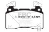DP33028C Redstuff Ceramic Low Dust Brake Pads