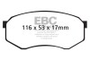 DP61317 6000 Series Greenstuff Truck/SUV Brakes Disc Pads