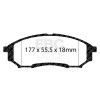 ED91778 Truck/SUV Extra Duty Brake Pads