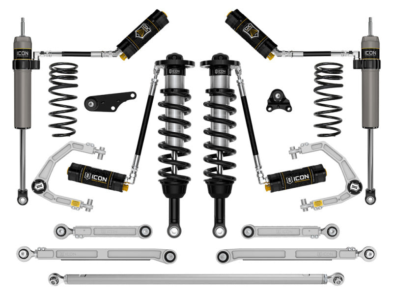 ICON 2024+ Toyota Tacoma 1,25-3 Zoll Stage 11 Fahrwerkssystem aus Billet-Aluminium