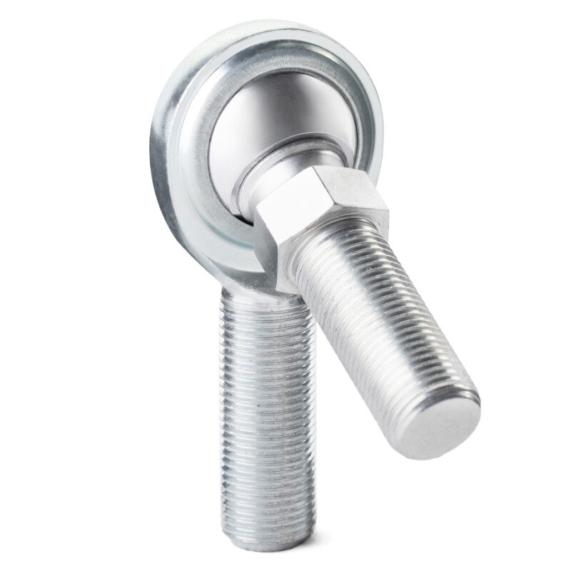 QA1 C Series 2-Pc Rod End - Male/Right Hand - .3125in Bore x 5/16-24 w/Stud - Carbon Steel w/PTFE