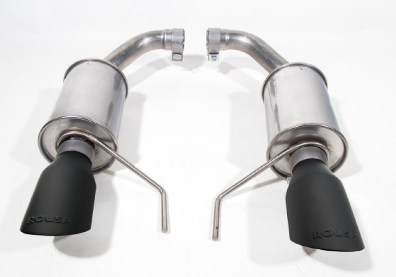 Roush 2015 Mustang V6 / EcoBoost Black Tip Axle Back Auspuffanlage