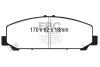 DP61808 6000 Series Greenstuff Truck/SUV Brakes Disc Pads