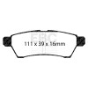 UD1100 Ultimax OEM Replacement Brake Pads