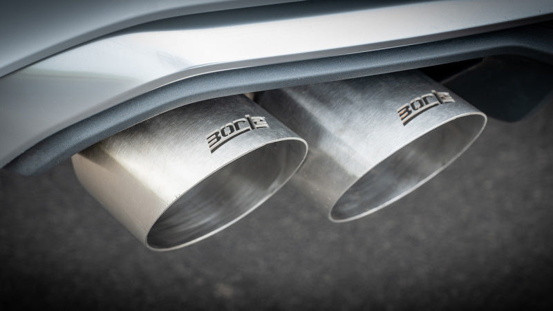 Borla 21-25 Audi SQ5 3.0L-V6 AWD Endrohr-Set (für 141008) - Gebürsteter Stahl