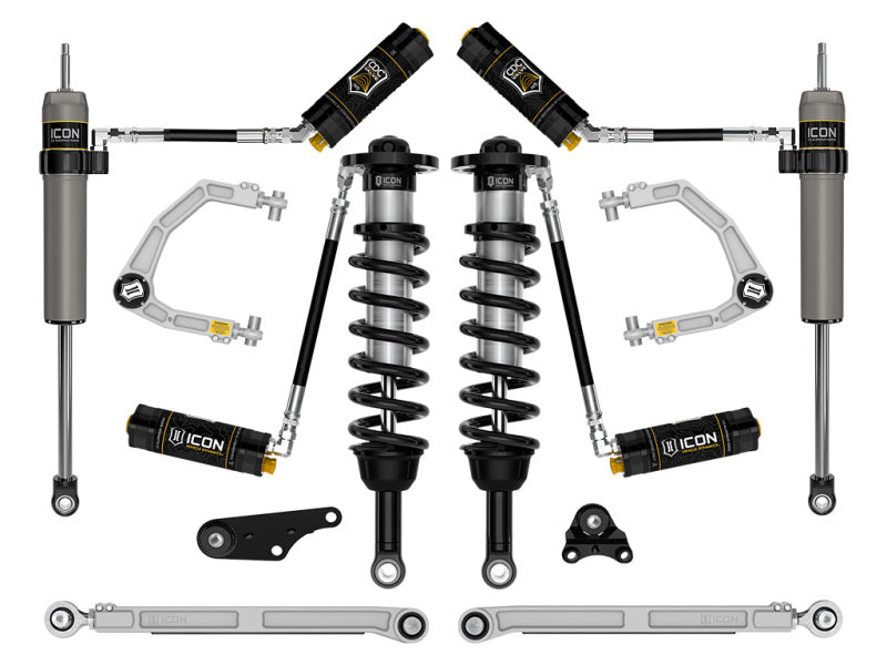ICON 2024+ Toyota Tacoma 1,25-3 Zoll Stage 8 Fahrwerkssystem aus Billet-Aluminium