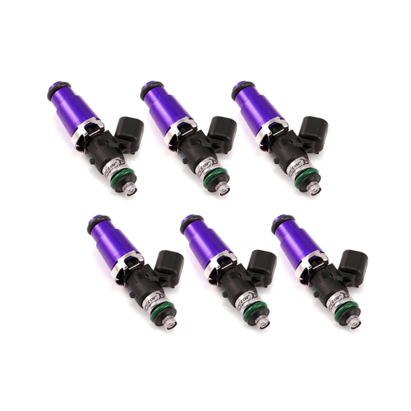 Injector Dynamics 1750-XDS - 60 mm Länge - 14 mm violetter Deckel - 14 mm unterer O-Ring (6er-Set)