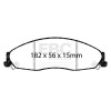 DP31841C Redstuff Ceramic Low Dust Brake Pads