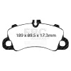 ED92379 Orangestuff 9000 Series Race Brake Pads
