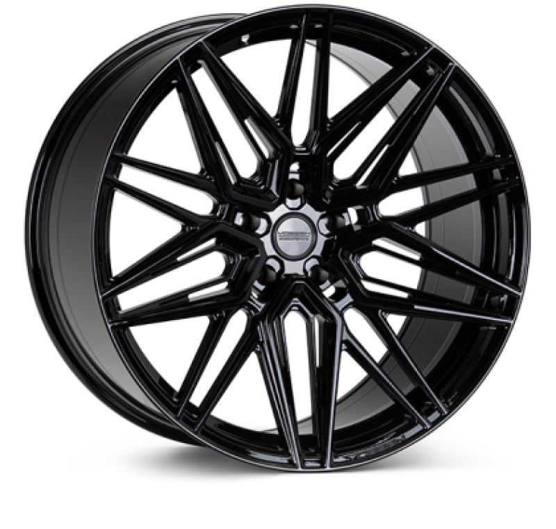 Vossen HF7 - 20x9.5 - ET22 - 5x120 - 64.1 - DEEP - GB - GLOSS BLACK