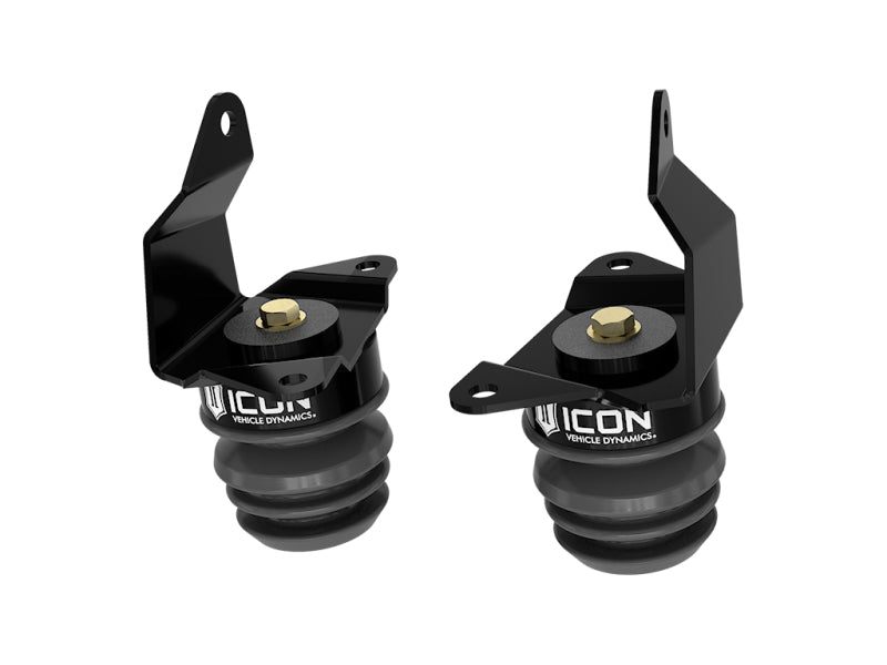 ICON 56112 rear foam bump stop kit installed