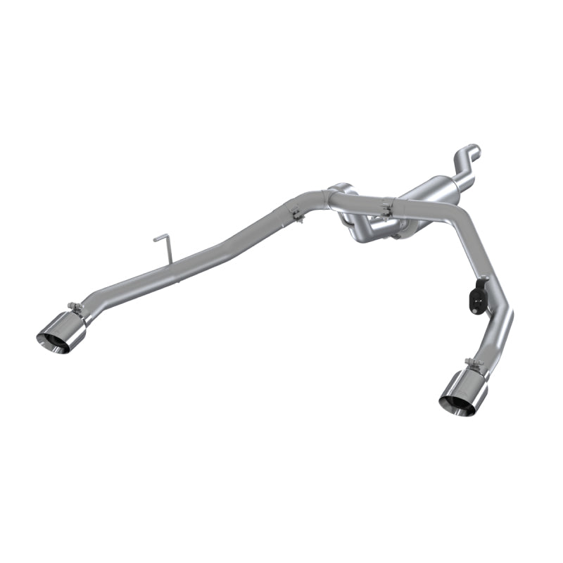 S5538AL 3-Inch Cat-Back, Race Profile, Dual Rear Exit Exhaust, S5538AL
