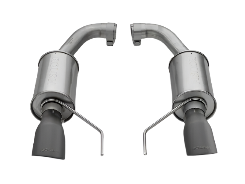 Roush 15-17 Mustang GT Black Tip Axle Back Auspuffanlage