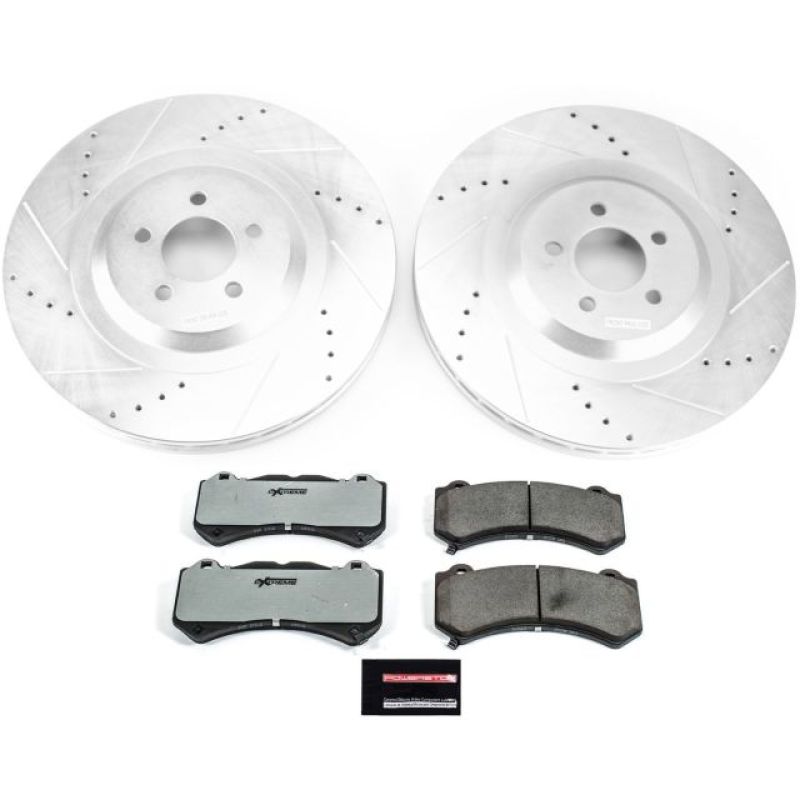 Power Stop 15-20 Dodge Charger Front Z26 Street Bremsensatz